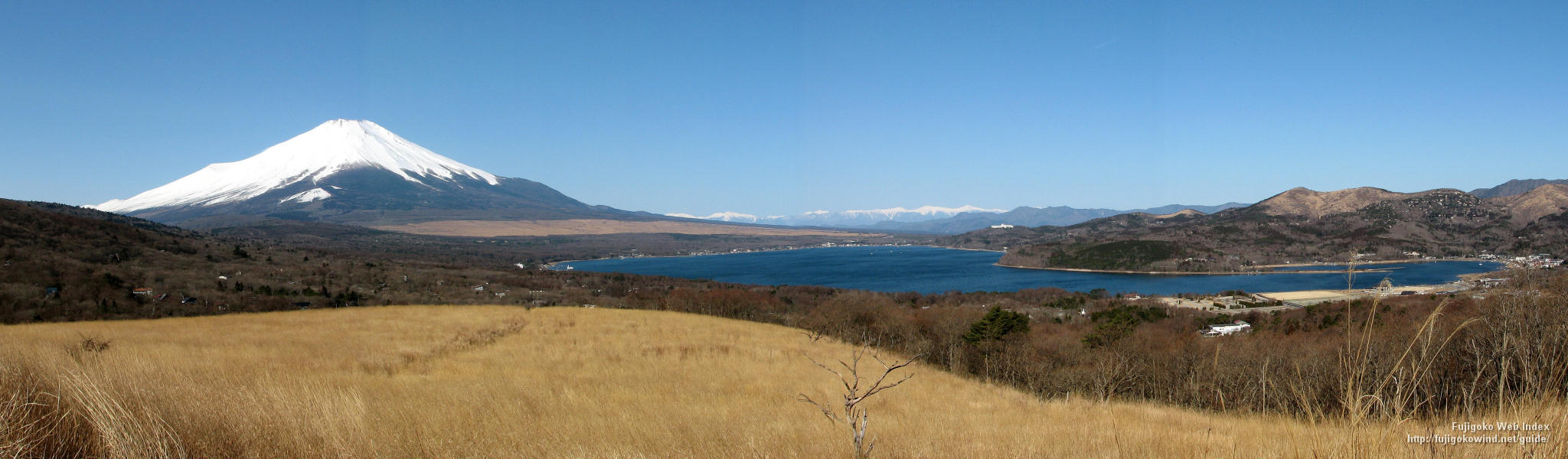 富士五湖webインデックス 壁紙 ちゃりblog パノラマ台からパノラマ写真
