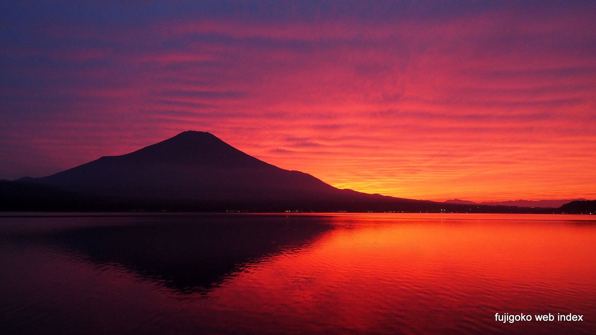 富士五湖webインデックス 壁紙 ちゃりblog 本日の一枚 Full Hd 19 1080