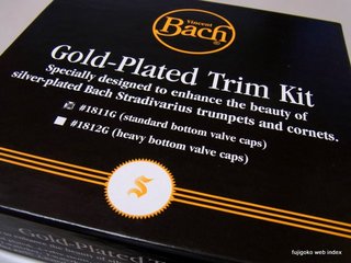 BACH GOLD PLATED TRIM KIT